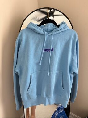Poppi Future of Soda Blue Hooded Sweatshirt